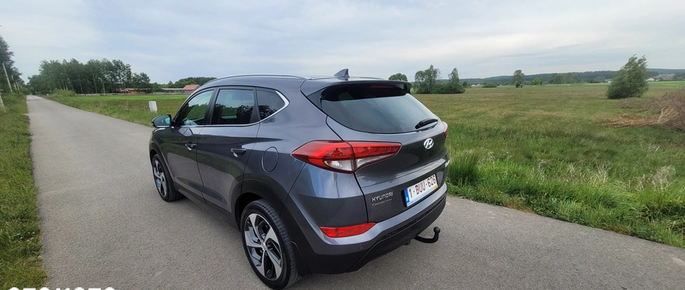 Hyundai Tucson cena 62700 przebieg: 178880, rok produkcji 2015 z Kłecko małe 407